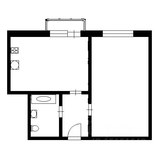 1-к кв. Воронежская область, Воронеж ул. Маршала Неделина, 27 (32.5 м) - Фото 2