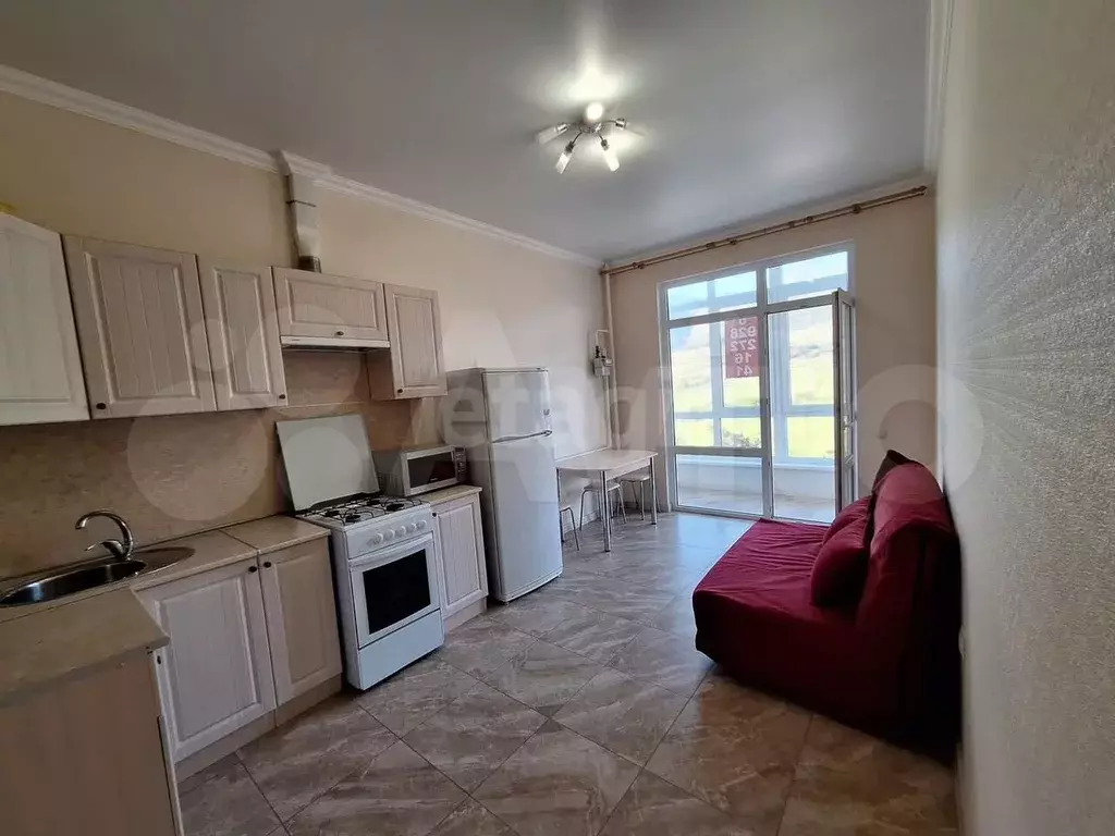 1-к. квартира, 44,6 м, 5/9 эт. - Фото 1