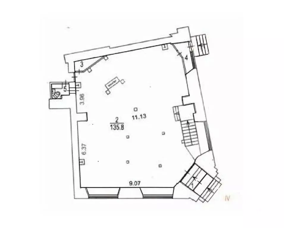 Помещение свободного назначения в Москва ул. Рождественка, 5/7С2 (146 ... - Фото 2