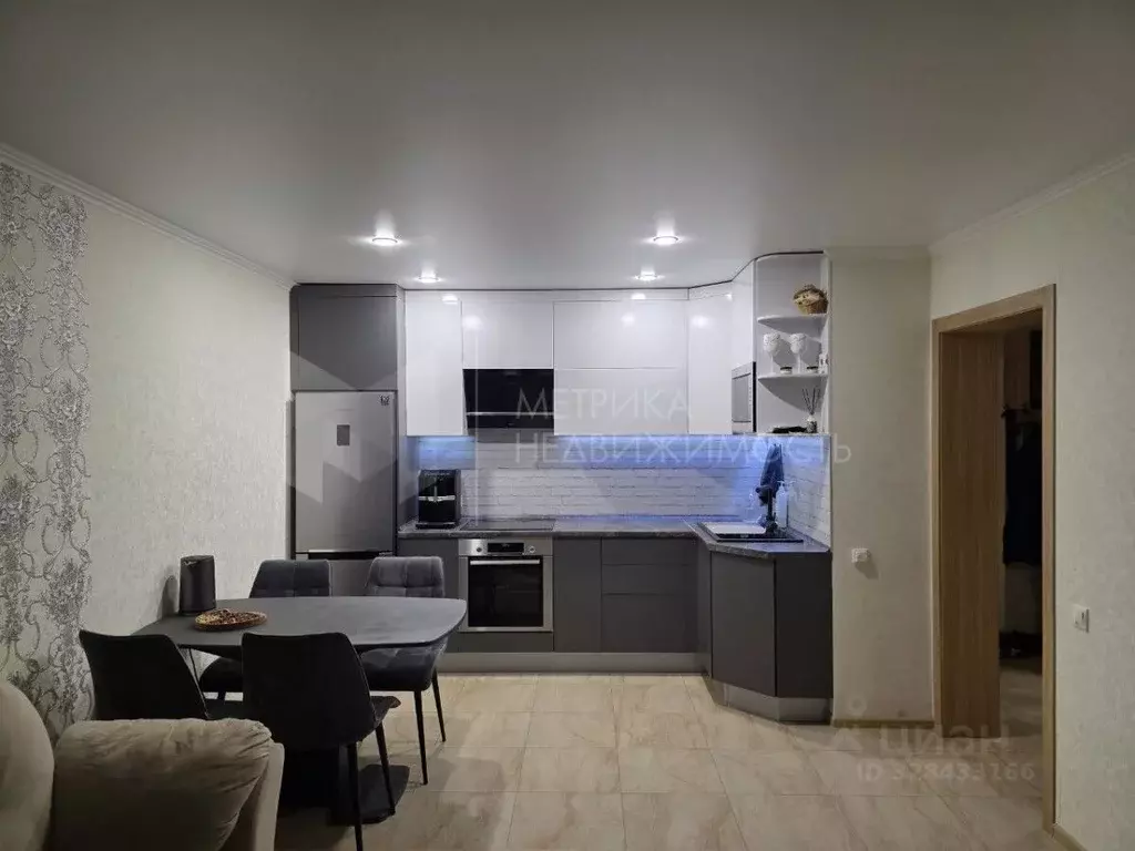 1-к кв. Тюменская область, Тюмень проезд Тихий, 6 (46.0 м) - Фото 1