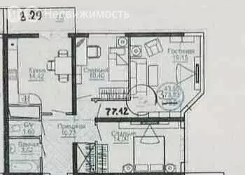 3-комнатная квартира: Анапа, Крепостная улица, 51к2 (81.5 м) - Фото 0