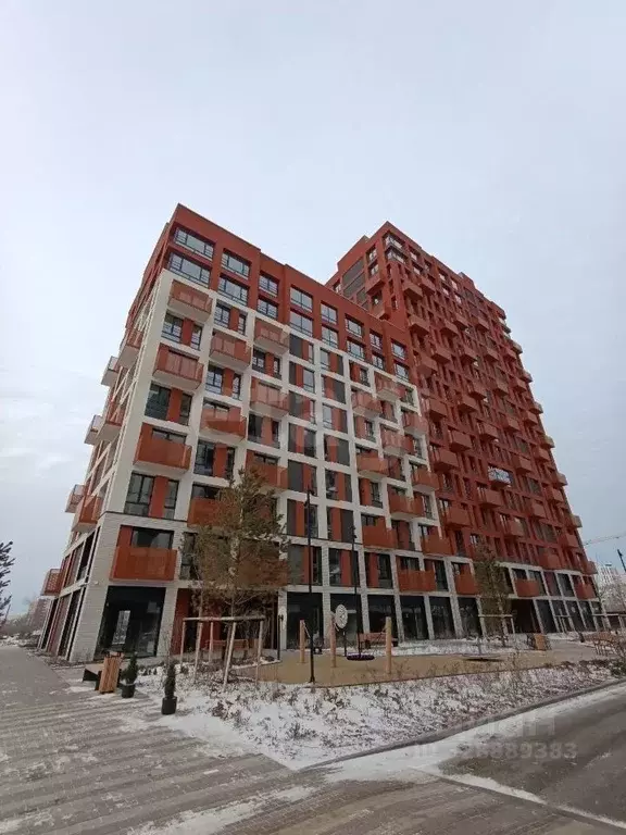 Студия Тюменская область, Тюмень ул. Газовиков, 38к2 (26.53 м) - Фото 1