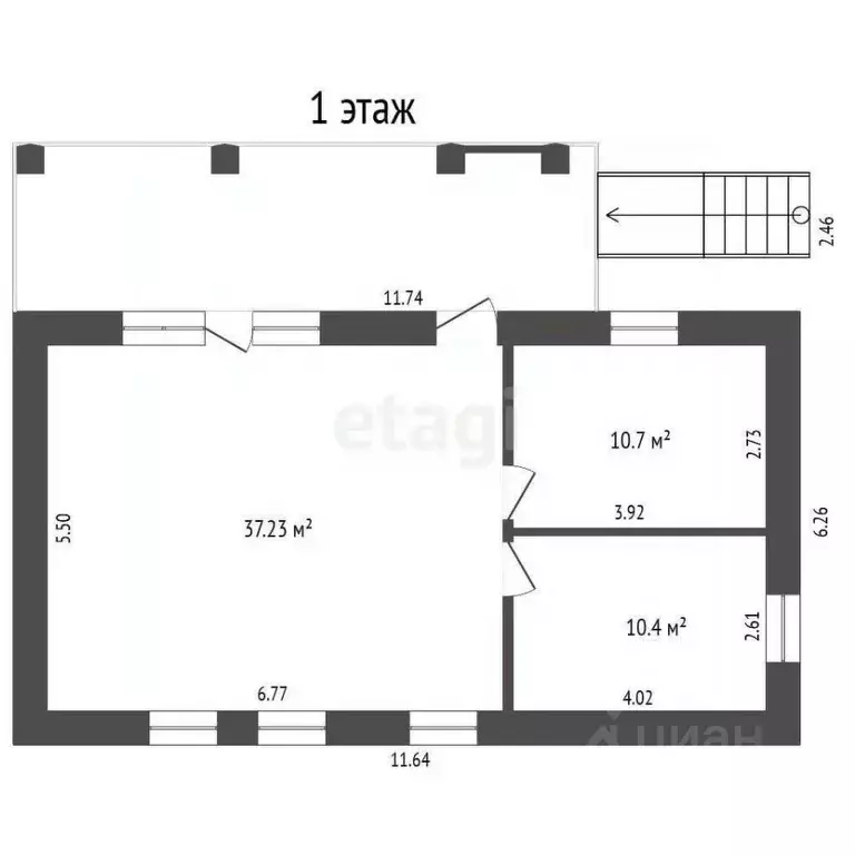 Дом в Калужская область, Дзержинский муниципальный округ, Дворцы ... - Фото 2