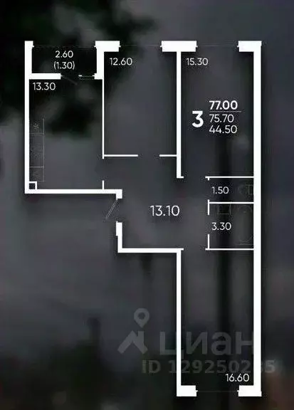 3-к кв. Краснодарский край, Краснодар ул. Доблести, 8 (78.0 м) - Фото 0