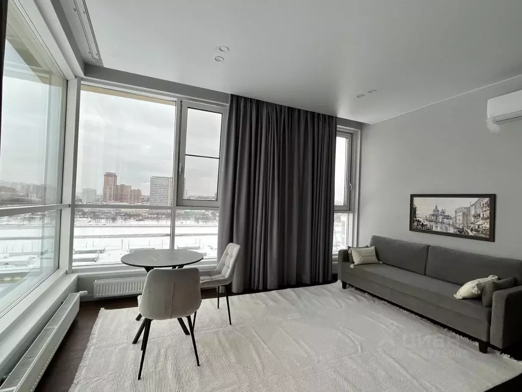 Студия Москва ул. Мустая Карима, 12 (31.4 м) - Фото 1