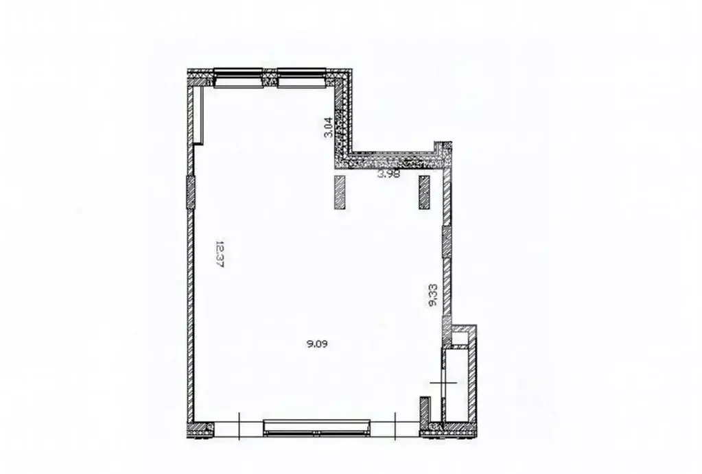 Торговая площадь в Москва ул. Архитектора Щусева, 2к1 (101 м) - Фото 2