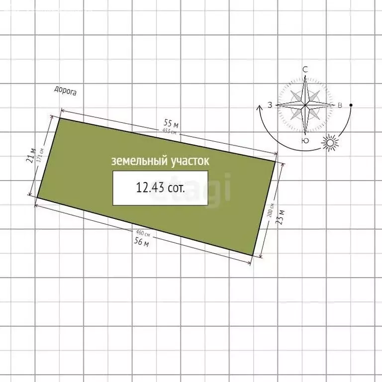 Участок в Корочанский район, Мелиховское сельское поселение, садовое ... - Фото 1