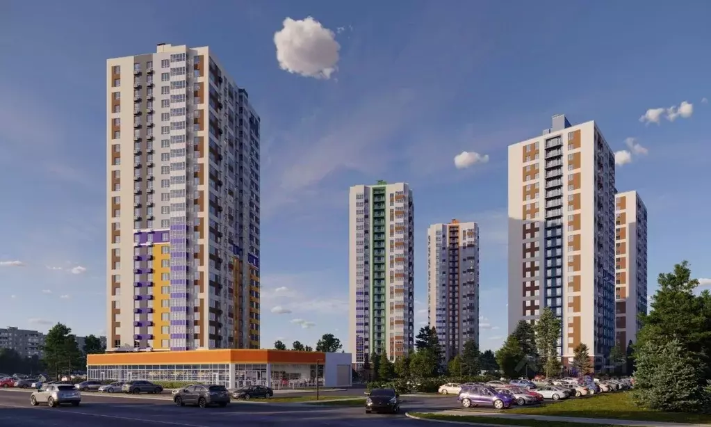1-к кв. Ульяновская область, Ульяновск ул. Врача Михайлова (35.52 м) - Фото 1