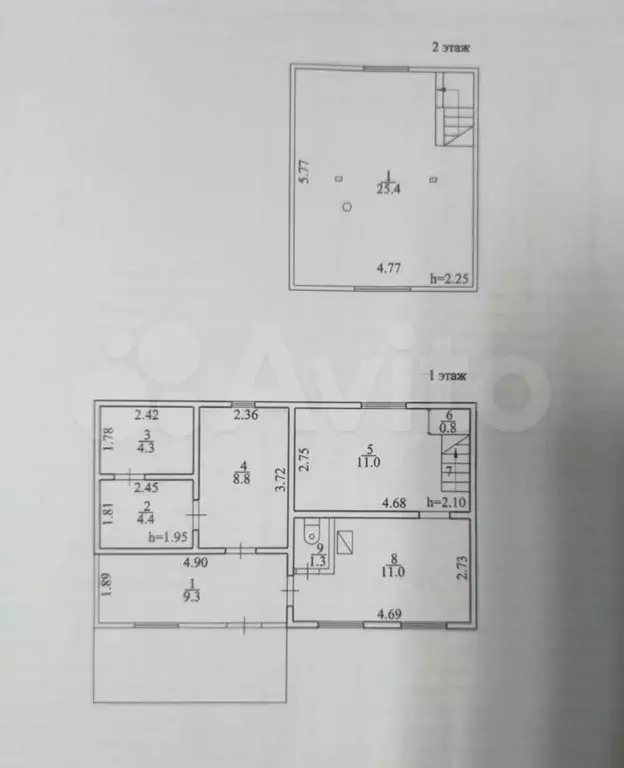 Дом 82,8 м на участке 7 сот. - Фото 1