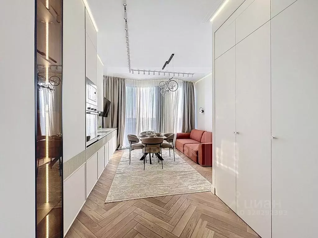 3-к кв. Москва Береговой проезд, 2 (65.0 м) - Фото 2