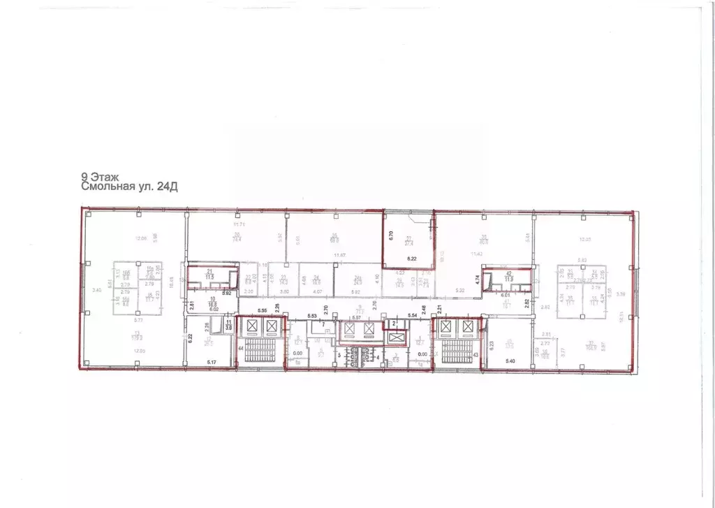 Помещение свободного назначения в Москва Смольная ул., 24Д (1100 м) - Фото 2