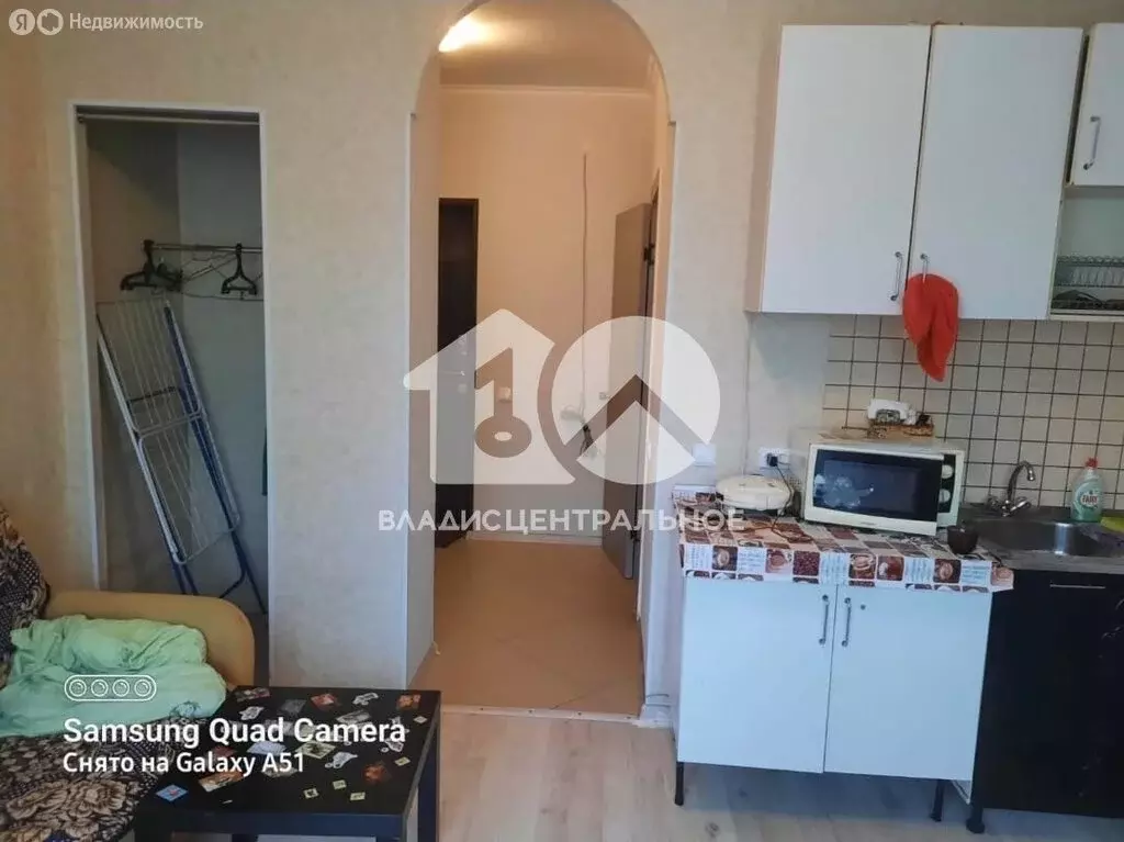 Квартира-студия: Новосибирск, улица Николая Грицюка, 5 (21 м) - Фото 1