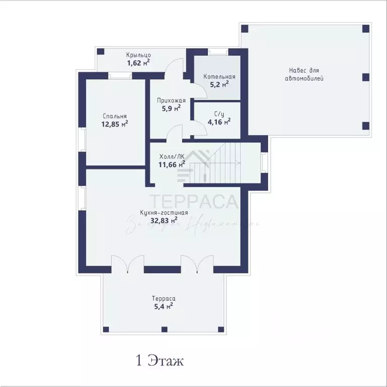 Дом в Ленинградская область, Всеволожский район, Агалатовское с/пос, ... - Фото 2