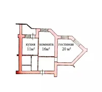 2-к кв. Липецкая область, Липецк просп. Победы, 128 (65.6 м) - Фото 1