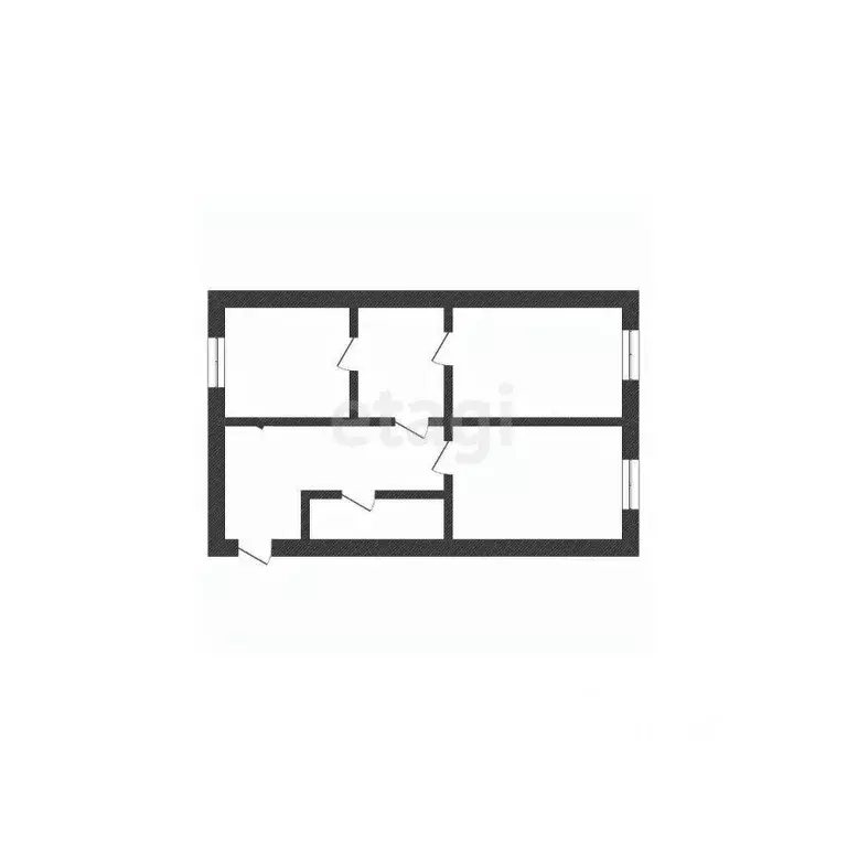 2-к кв. Смоленская область, Вязьма ул. Докучаева, 37 (46.5 м) - Фото 1