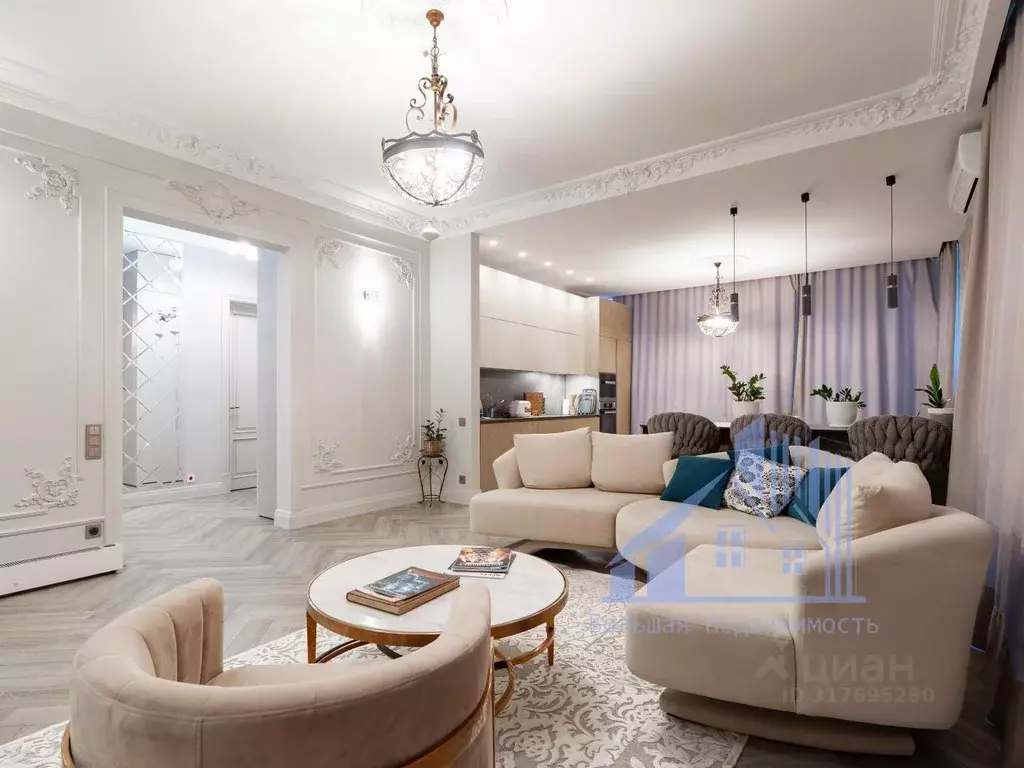 3-к кв. Санкт-Петербург Лахта тер., ул. Новая, 51к20 (121.2 м) - Фото 0