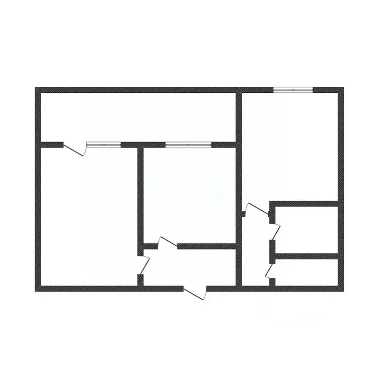 2-к кв. Курская область, Курск Звездная ул., 13 (47.1 м) - Фото 2
