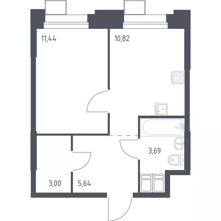 3-комнатная квартира: Москва, поселение Мосрентген, 5с5 (74.2 м) - Фото 0