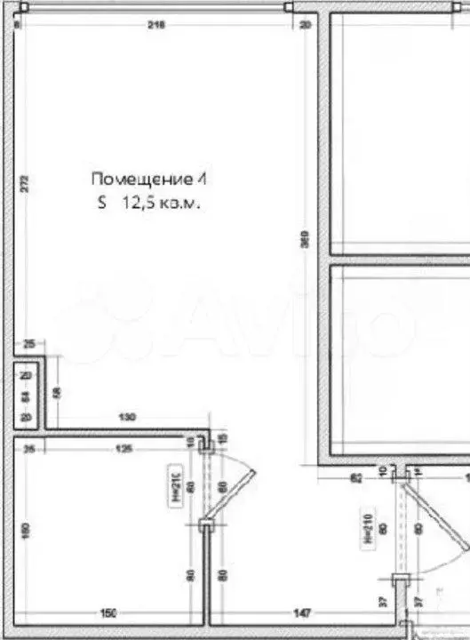 Квартира-студия, 12,6 м, 1/16 эт. - Фото 0