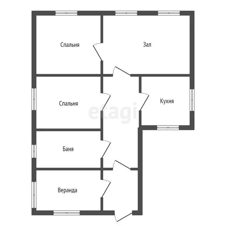 Дом в село Подовинное, Набережная улица (75.9 м) - Фото 2