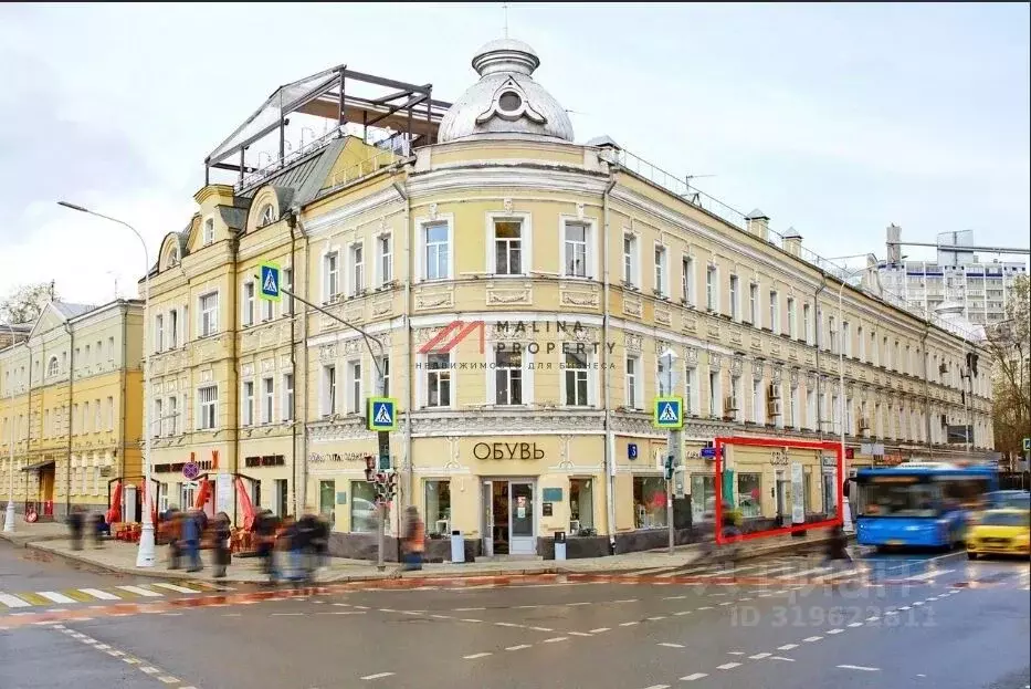 Торговая площадь в Москва Гоголевский бул., 3 (189 м) - Фото 1