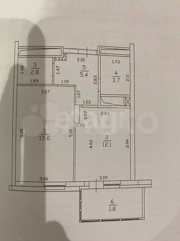 1-к. квартира, 40 м, 18/19 эт. - Фото 0