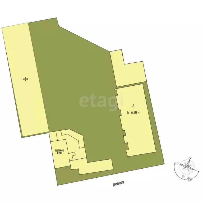 Склад в Ямало-Ненецкий АО, Новый Уренгой Железнодорожная ул., 112А ... - Фото 1