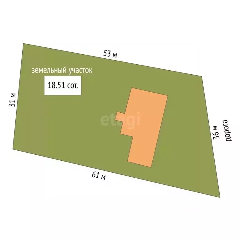 Дом в Томская область, Томский район, Калтайское с/пос, Береговое СНТ  ... - Фото 2