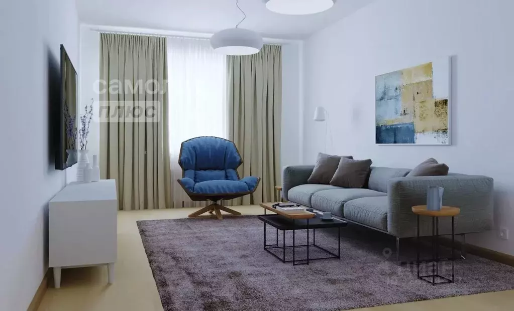 1-к кв. Московская область, Ленинский городской округ, д. Сапроново ... - Фото 1