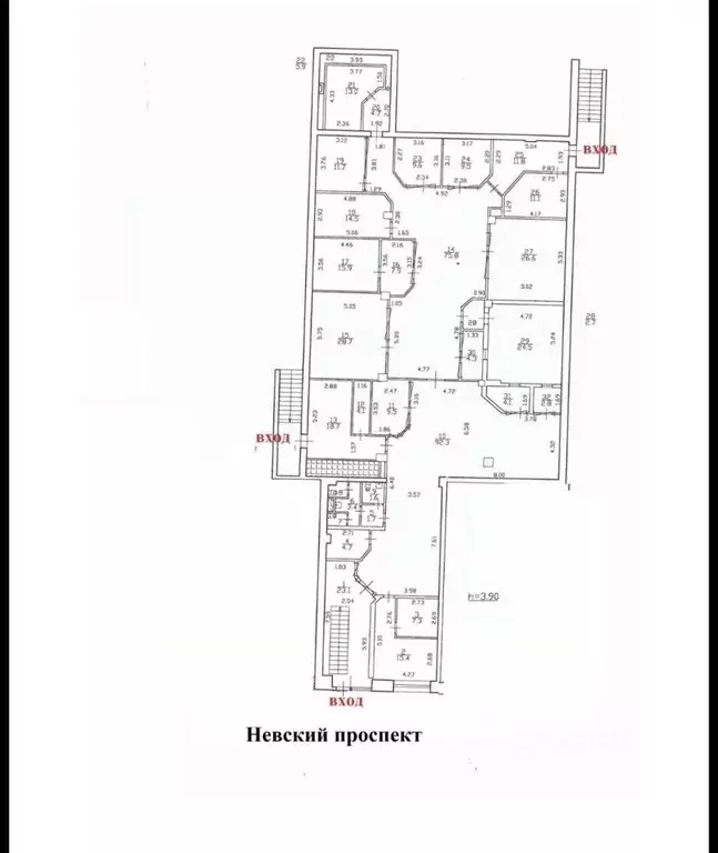 Помещение свободного назначения в Санкт-Петербург Невский просп., 137 ... - Фото 2