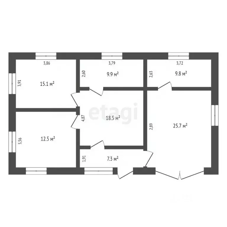 Дом в Амурская область, Благовещенский район, с. Чигири Центральная ... - Фото 2