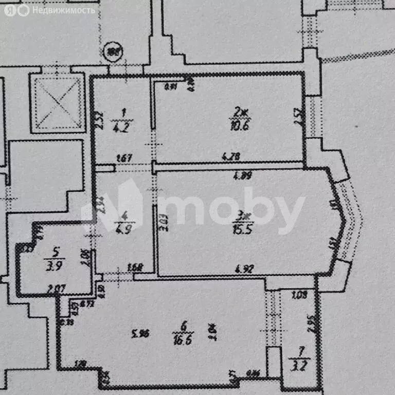 2-комнатная квартира: Калининград, Батальная улица, 104 (58.7 м) - Фото 1