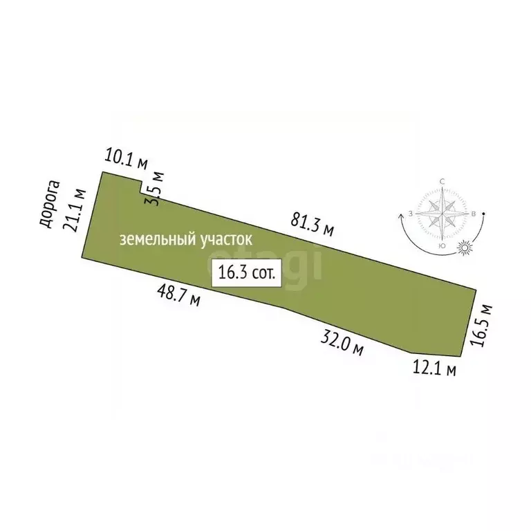 Участок в Ярославская область, Ярославский муниципальный округ, д. ... - Фото 2