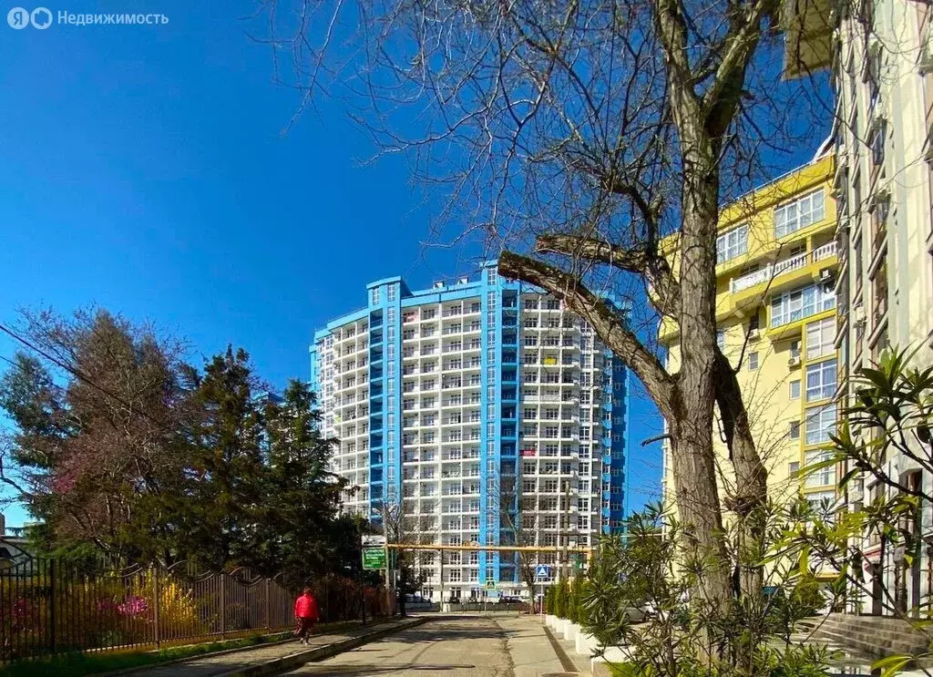 1-комнатная квартира: посёлок городского типа Дагомыс, улица Гайдара, ... - Фото 1