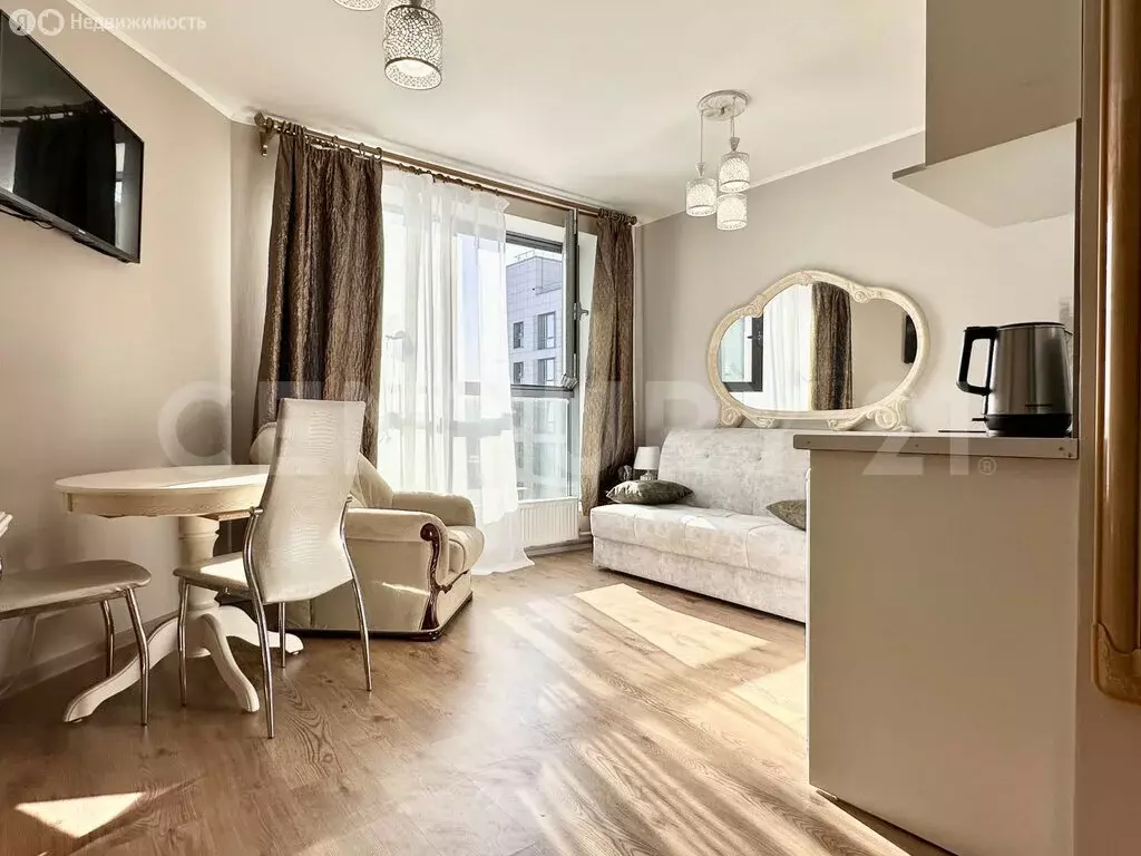 Квартира-студия: посёлок Парголово, Толубеевский проезд, 8к2 (26 м) - Фото 1