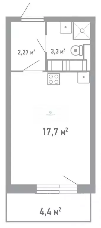 Студия Ленинградская область, Кудрово г. Всеволожский район, Заневское ... - Фото 2
