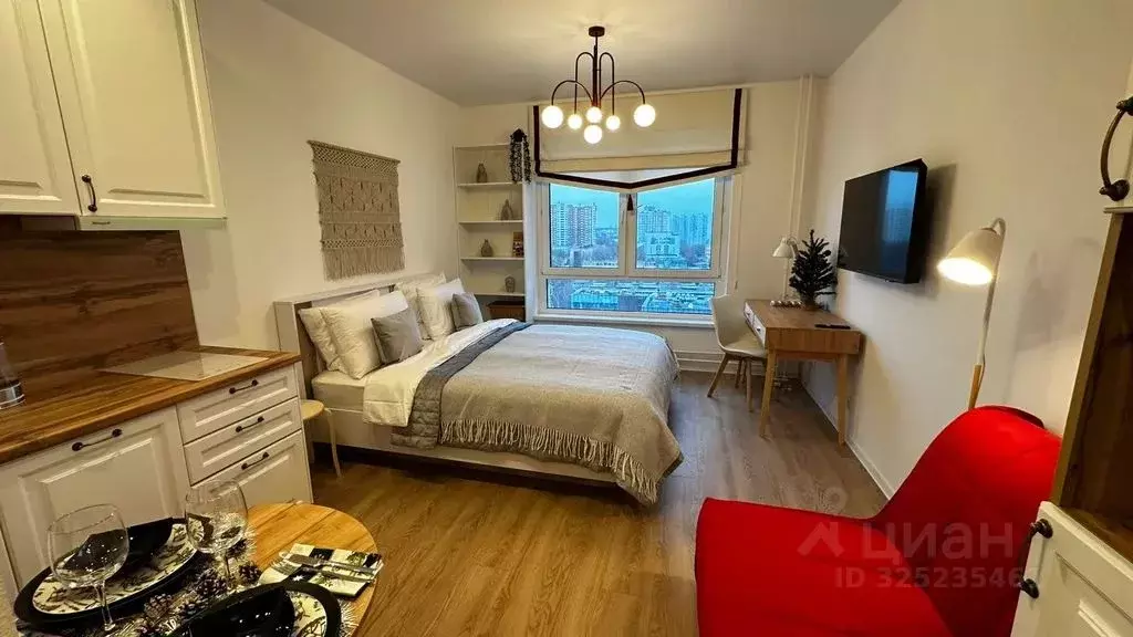 Студия Москва Кольская ул., 8к1 (20.0 м) - Фото 1