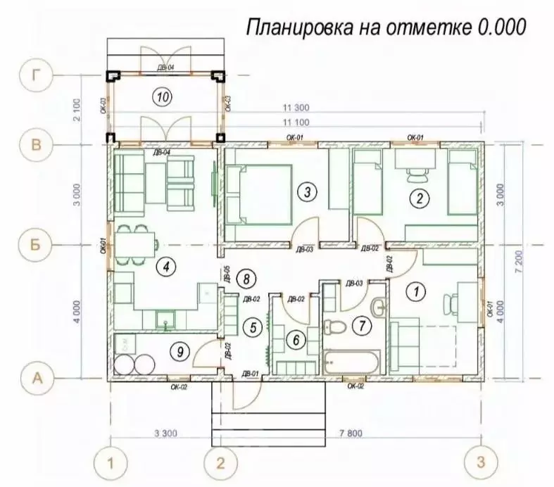 Дом в Краснодарский край, Новороссийск Судостальская ул., 14 (81 м) - Фото 1