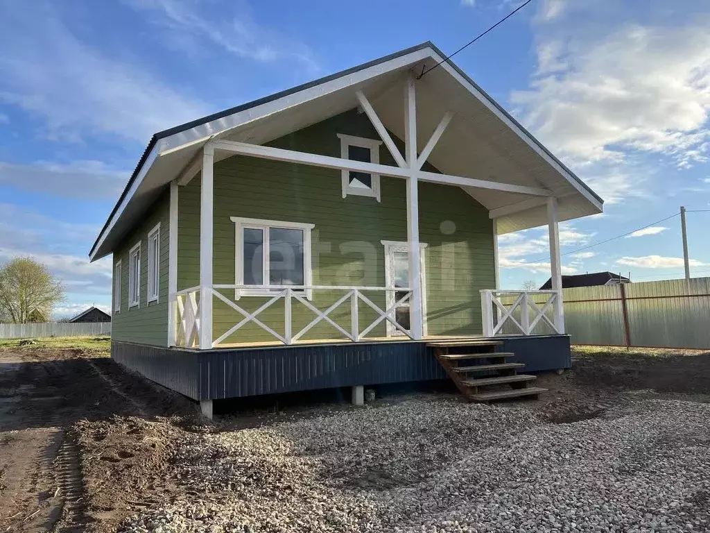 Дом в Вологодская область, Череповецкий район, д. Ирдоматка  (90 м) - Фото 2