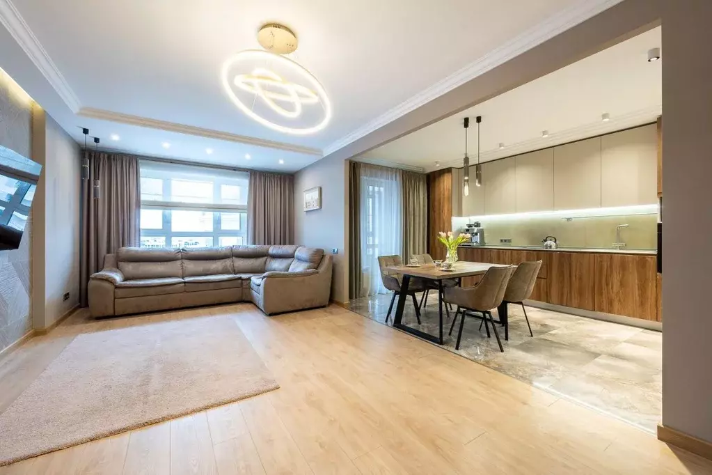 3-к кв. Санкт-Петербург Ушаковская наб., 3к4 (117.8 м) - Фото 2