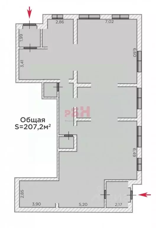 Помещение свободного назначения в Тюменская область, Тюмень ул. ... - Фото 2