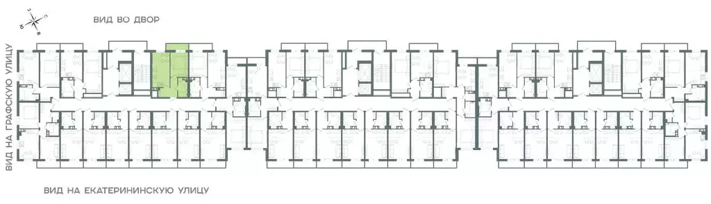 1-комнатная квартира: Мурино, Екатерининская улица, 11 (30.7 м) - Фото 2