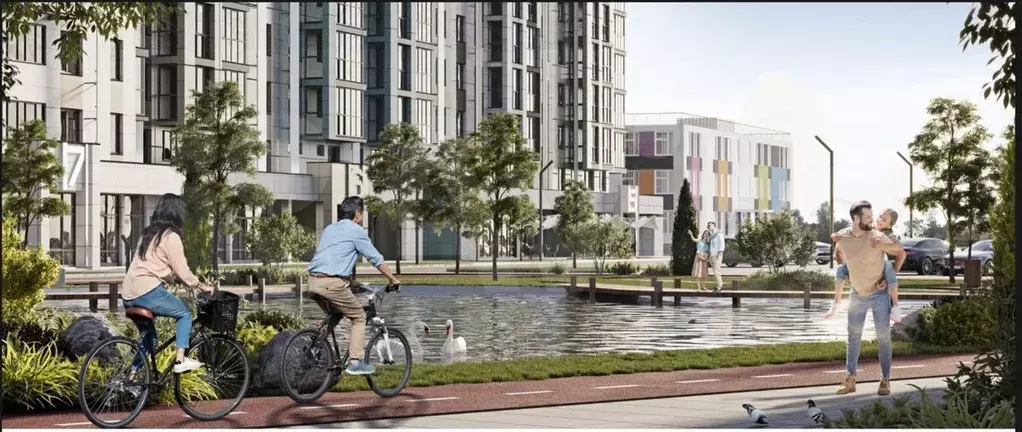 Квартира-студия, 33,3 м, 14/16 эт. - Фото 1