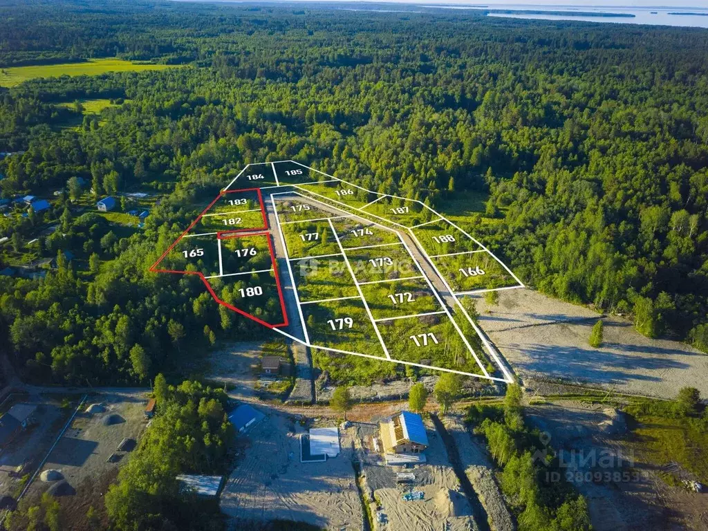Участок в Карелия, Прионежский район, Заозерское с/пос, д. Ялгуба  ... - Фото 1