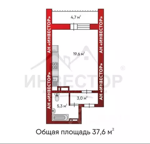 Студия Челябинская область, Челябинск Университетская Набережная ул., ... - Фото 0