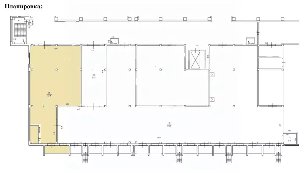 Помещение свободного назначения в Москва Сигнальный проезд, вл16с21 ... - Фото 2