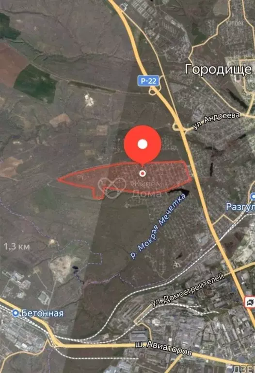 Участок в Волгоградская область, Городищенское городское поселение, ... - Фото 0