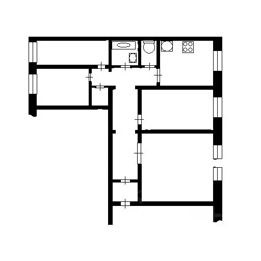 4-к кв. Иркутская область, Усть-Илимск Белградская ул., 13 (81.8 м) - Фото 1