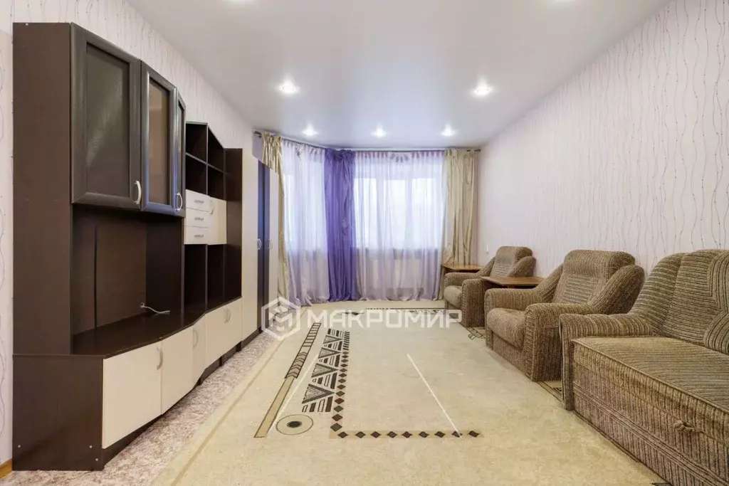 1-к кв. Брянская область, Брянск ул. Фокина, 199 (53.4 м) - Фото 1