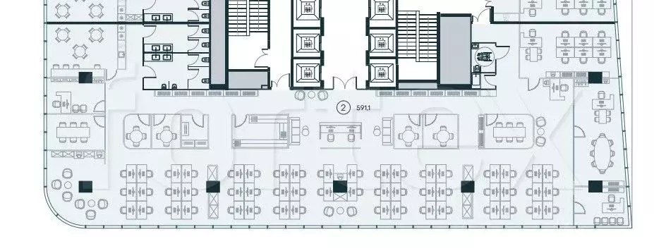Офис в Москва ул. Грузинский Вал, 3С9 (600 м) - Фото 1